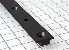 T-Track, 1 inchx1/8 inch(25x3mm), 4'(1.2m) Black