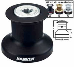 Harken 8 Single Speed Winch Chrome Drum