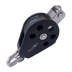 Barton Size 3 45mm Plain Bearing Pulley Block Single Swivel  Becket [N03131]