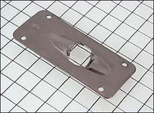 Exit Plate, Curved, 3/4(19mm) Line"