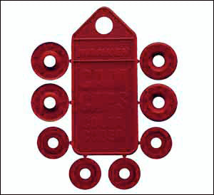 CAM CAPS-RED