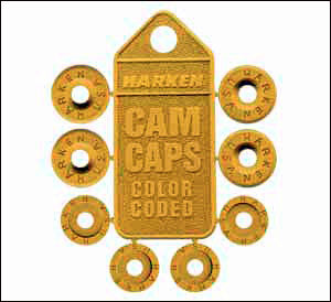 CAM CAPS-YELLOW