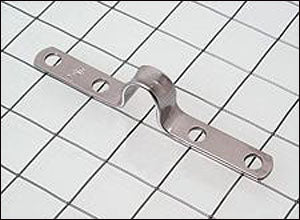 Eye Strap, Stmpd, 3 1/8 inchL x 3/8 inchW (79x10mm)