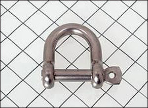 D Shackle, 3/8 inch(10mm) Pin