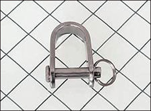 D Shackle, 1/4 inch(6mm) Pin