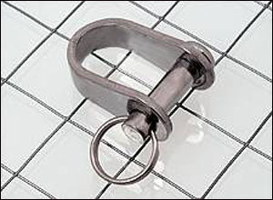 Stamped D Shackle, 1/4 inch(6mm) Pin