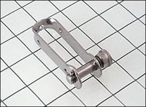 Halyard Shackle, Non-Retainer, 1/4 inch(6mm) Pin