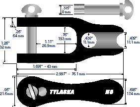 Tylaska Main Halyard Shackle